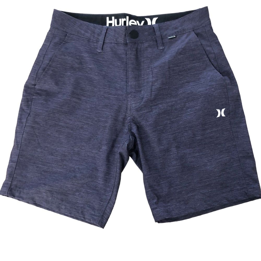 Hurley Shorts Mens Heather Purple Hybrid Chinos Outdoor Skate Golf Surf SZ 28